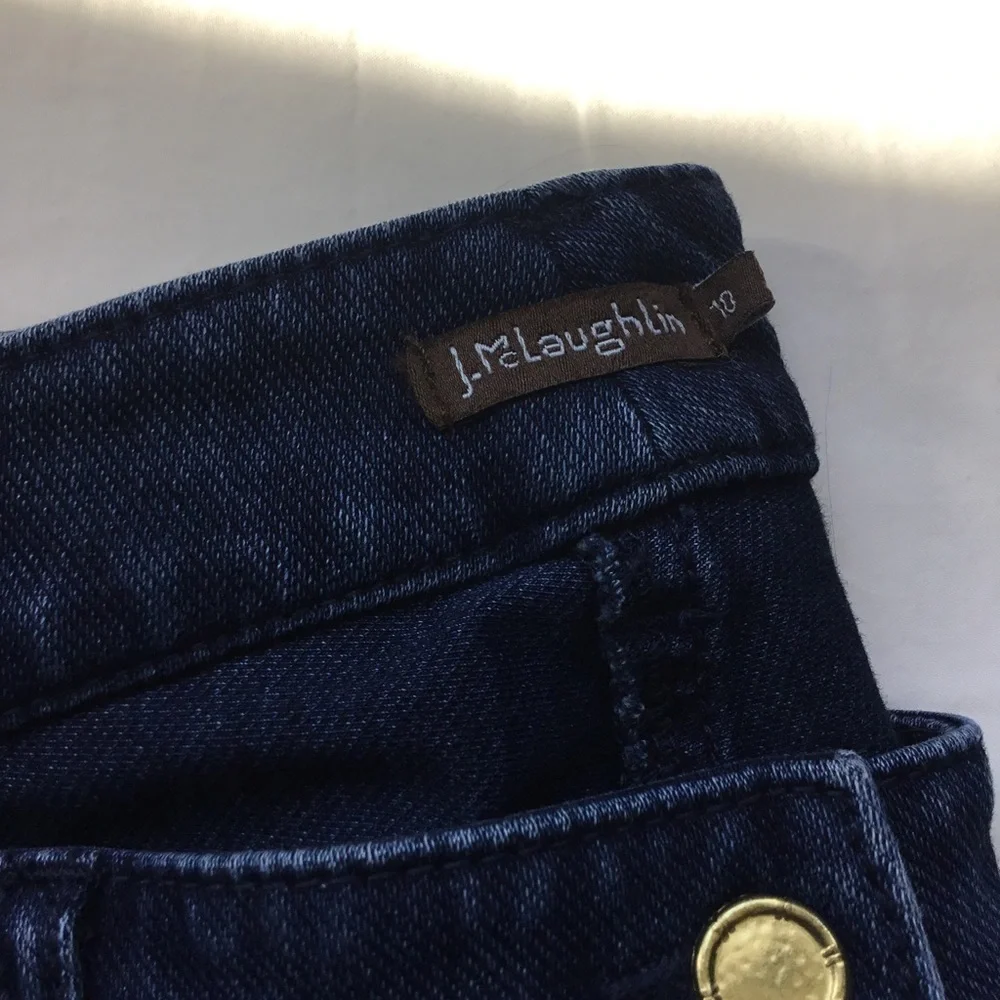 J McLaughlin Size 10 straight leg jeans - Picture 3 of 8